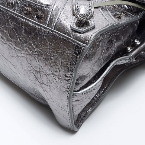 バレンシアガ BALENCIAGA ネオ カゴール 2023年 ハンドバッグ シルバー WS14483