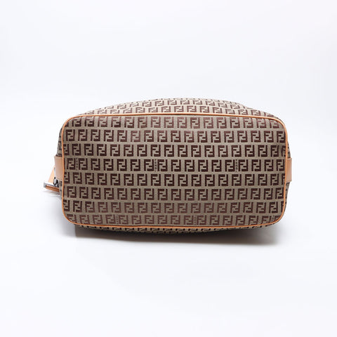 フェンディ FENDI ズッキーノ ショルダーバッグ ベージュ WS14484