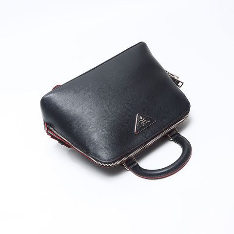 プラダ PRADA サフィアーノ レザー 2way 三角ロゴ ハンドバッグ