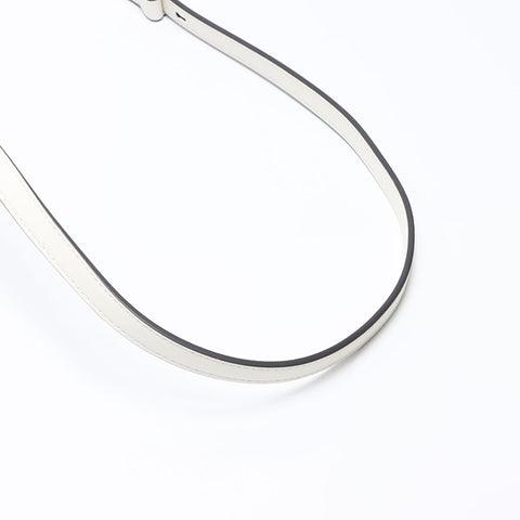 Salvatore Ferragamo Gancini Buckle Hobo Handbag white WS14486