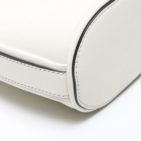 Salvatore Ferragamo Gancini Buckle Hobo Handbag white WS14486