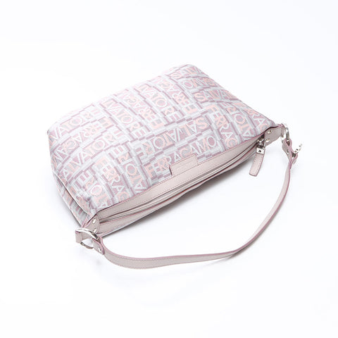 Salvatore Ferragamo Logo pouch Handbag pink WS14487