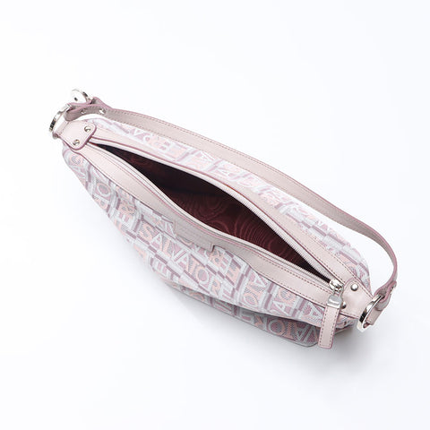 Salvatore Ferragamo Logo pouch Handbag pink WS14487