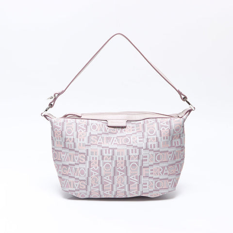 Salvatore Ferragamo Logo pouch Handbag pink WS14487