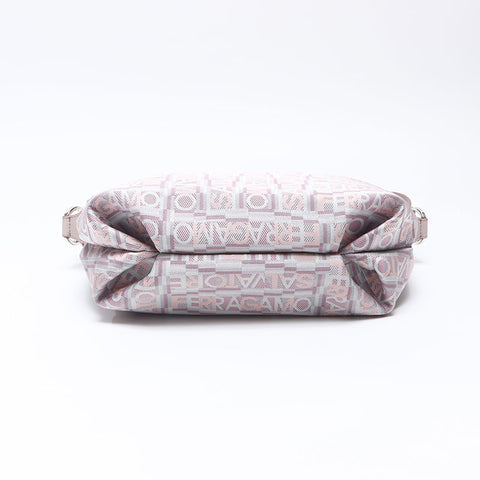 Salvatore Ferragamo Logo pouch Handbag pink WS14487
