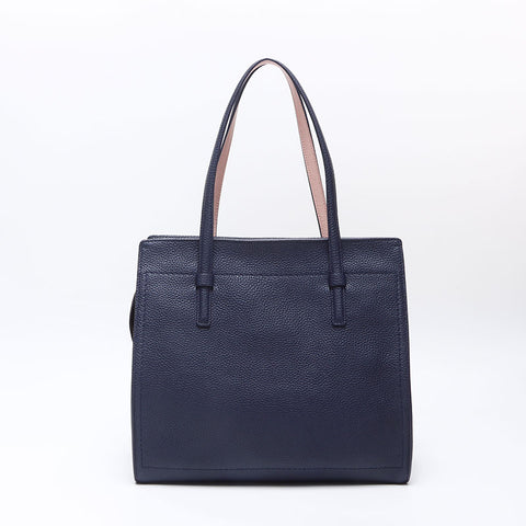 Salvatore Ferragamo Leather Amy Tote Bag purple WS14488