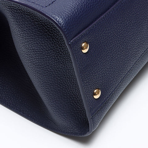 Salvatore Ferragamo Leather Amy Tote Bag purple WS14488