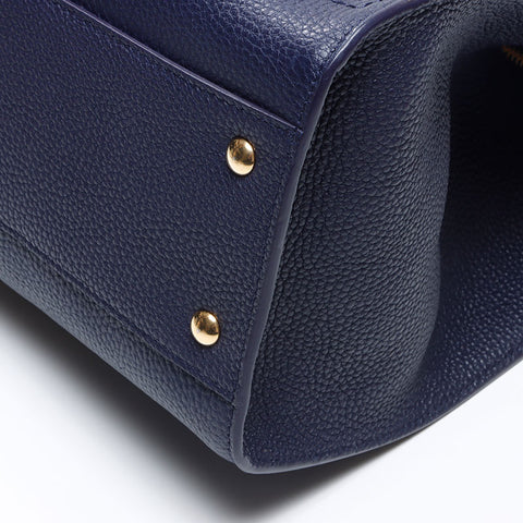Salvatore Ferragamo Leather Amy Tote Bag purple WS14488