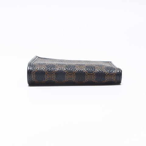 セリーヌ CELINE マカダム 折り財布 ブラック WS14490