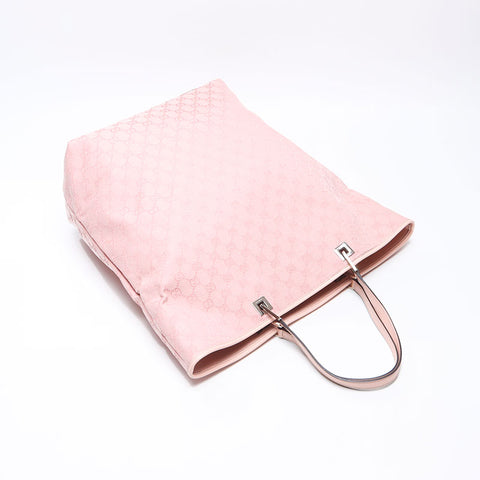 GUCCI GG canvas 260287 Tote Bag pink WS14492