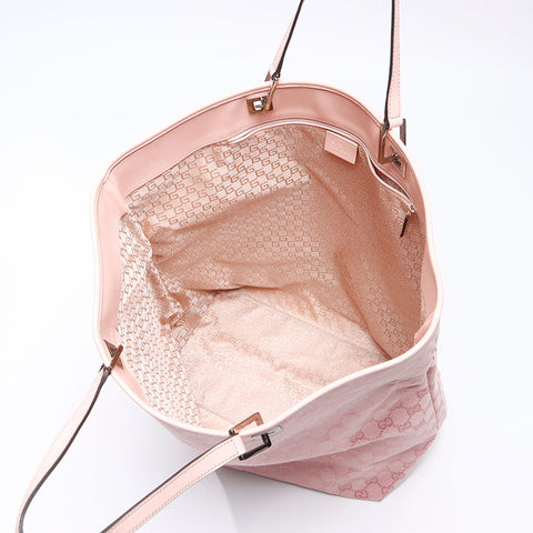 GUCCI GG canvas 260287 Tote Bag pink WS14492