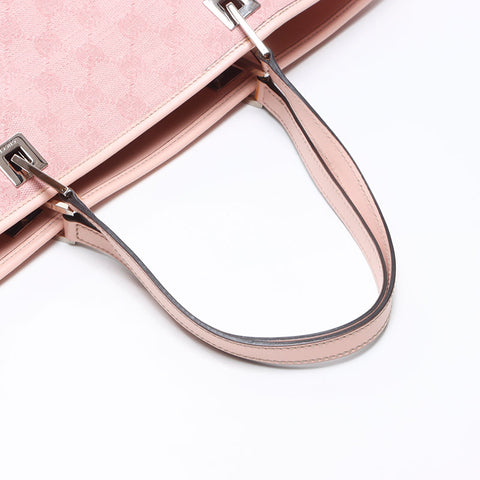 GUCCI GG canvas 260287 Tote Bag pink WS14492