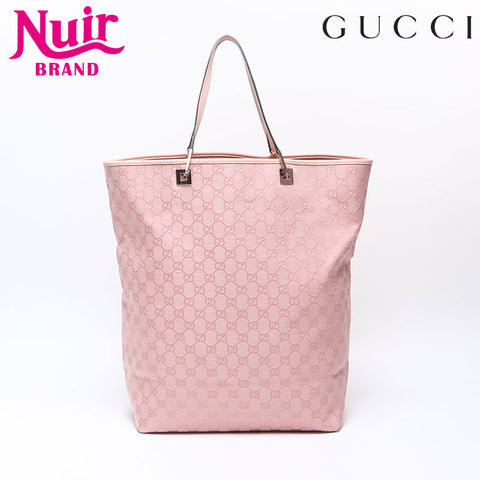 GUCCI GG canvas 260287 Tote Bag pink WS14492
