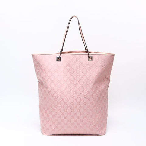 GUCCI GG canvas 260287 Tote Bag pink WS14492