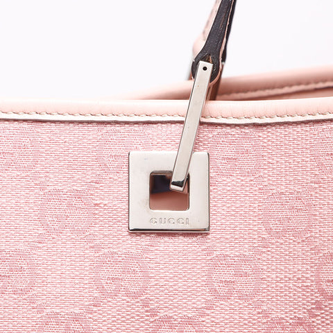 GUCCI GG canvas 260287 Tote Bag pink WS14492