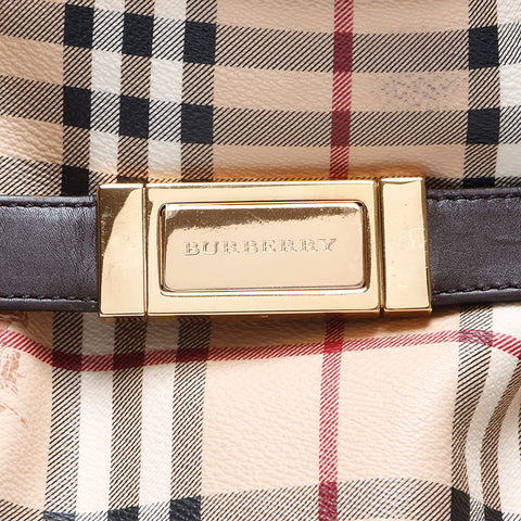 BURBERRY Nova Check 2way Handbag beige WS14493