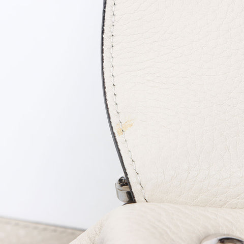GUCCI Sac à dos en bambou Sac à dos blanc WS14494