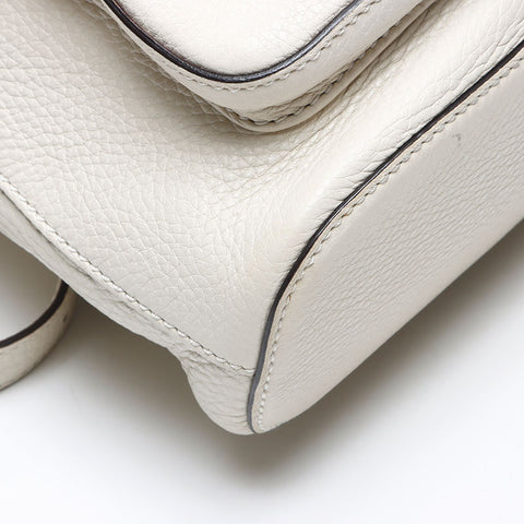 GUCCI Sac à dos en bambou Sac à dos blanc WS14494