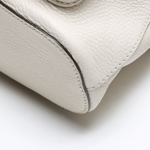 GUCCI Sac à dos en bambou Sac à dos blanc WS14494