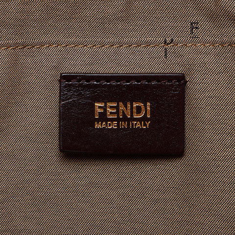 FENDI Zucchino 8BH255-FB5 Tote Bag beige WS14495