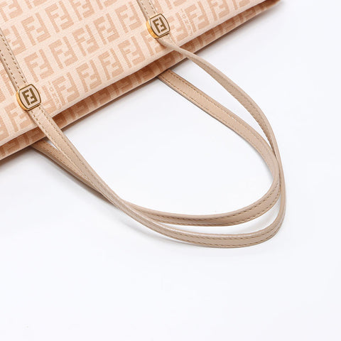 FENDI Zucchino 8BH255-FB5 Tote Bag beige WS14495