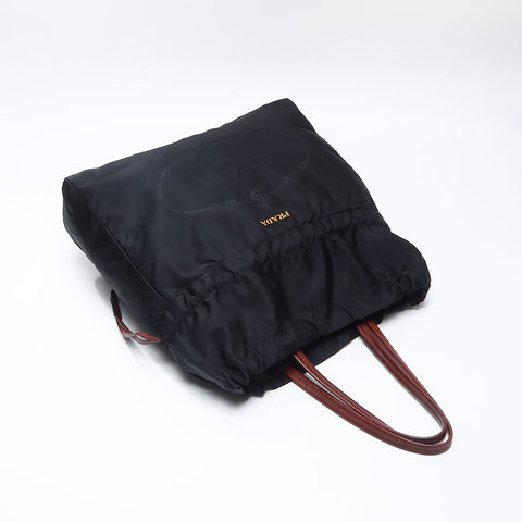 プラダ PRADA テスート ロゴ ナイロン トートバッグ ブラック WS14498