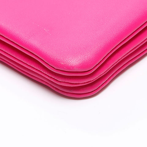 CELINE Lambskin Trio Shoulder Bag pink WS14500