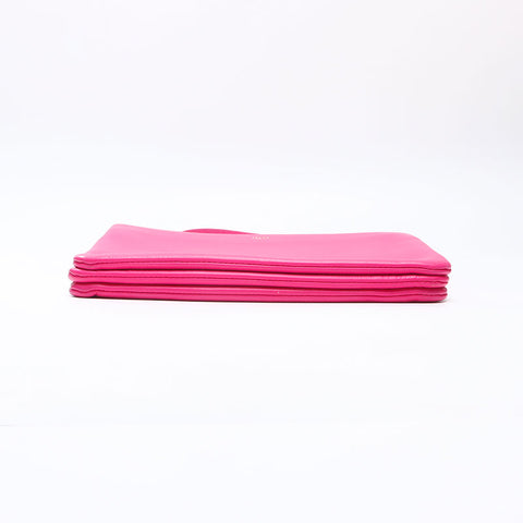 CELINE Lambskin Trio Shoulder Bag pink WS14500