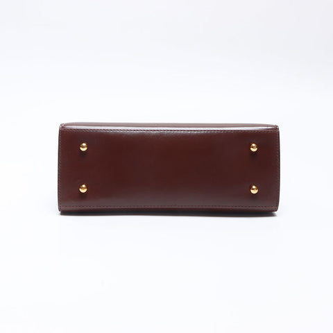 グッチ GUCCI レディロック 2way ショルダー ハンドバッグ ブラウン WS14501