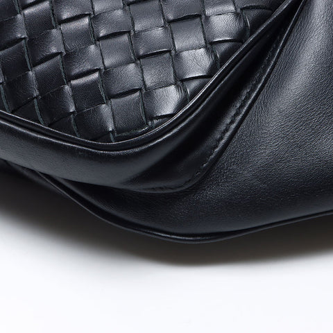 BOTTEGAVENETA INTRECCIATO Waist bag black WS14502