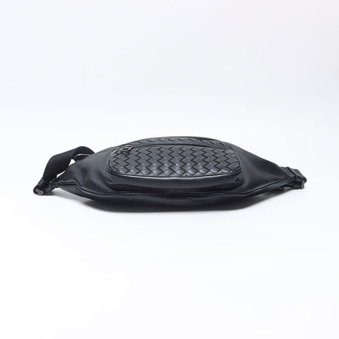 BOTTEGAVENETA INTRECCIATO Waist bag black WS14502