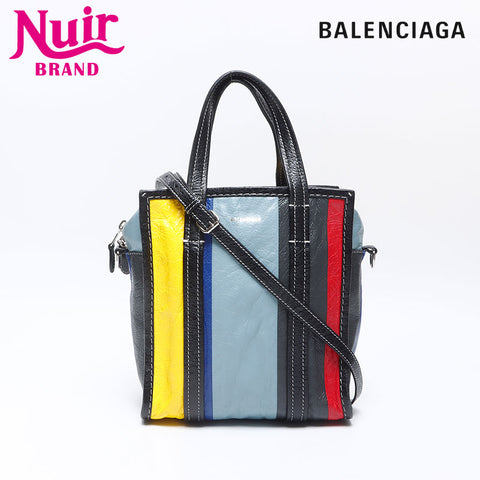 BALENCIAGA Bazaar Shopper XS 513989 Handbag multicolor WS14503