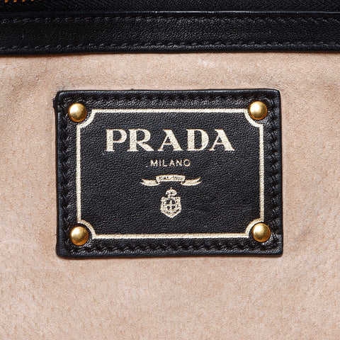PRADA 2way Handbag black WS14504