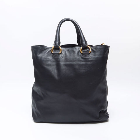 PRADA 2way Handbag black WS14504