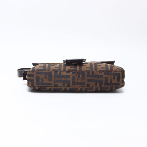 フェンディ FENDI ズッカ マンマバケット ショルダーバッグ ブラウン WS14508