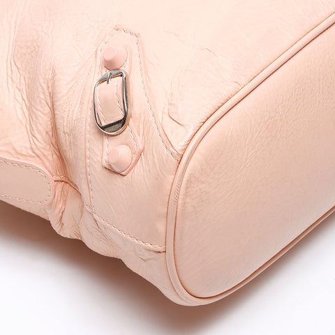 BALENCIAGA 2way leather Shoulder Bag pink WS14513