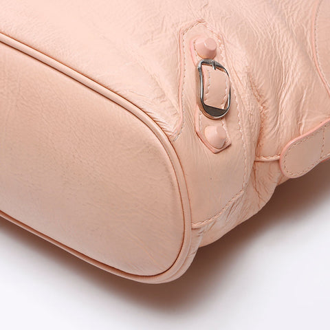 BALENCIAGA 2way leather Shoulder Bag pink WS14513