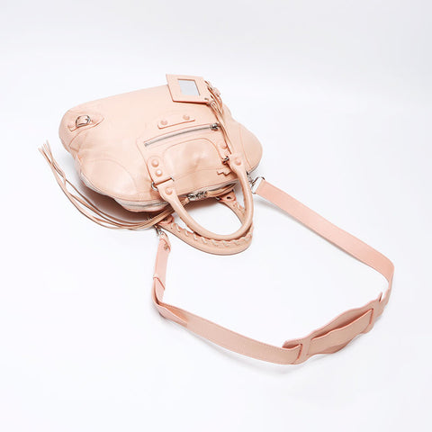 BALENCIAGA 2way leather Shoulder Bag pink WS14513