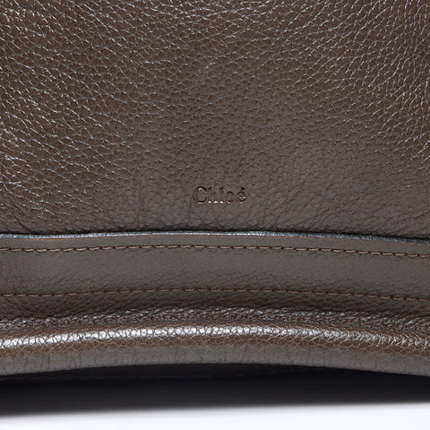 クロエ Chloe マーシー レザー ハンドバッグ ブラウン WS14517