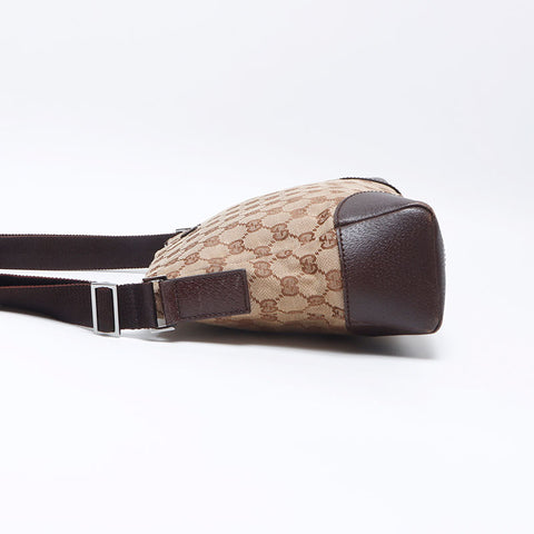 GUCCI GG canvas Shoulder Bag Brown WS14520