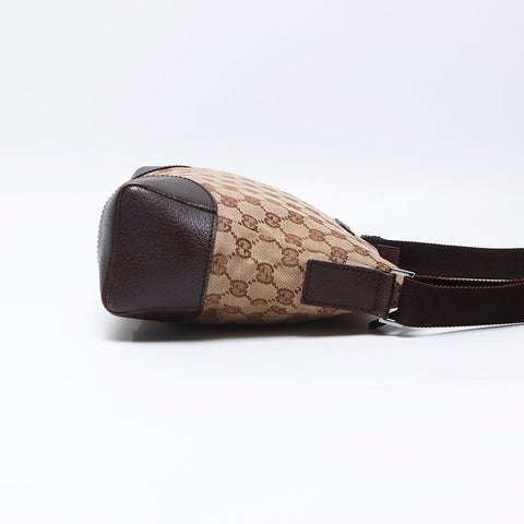 GUCCI GG canvas Shoulder Bag Brown WS14520