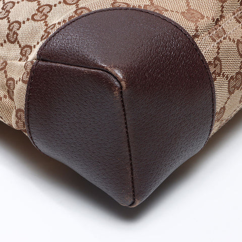 GUCCI GG canvas Shoulder Bag Brown WS14520