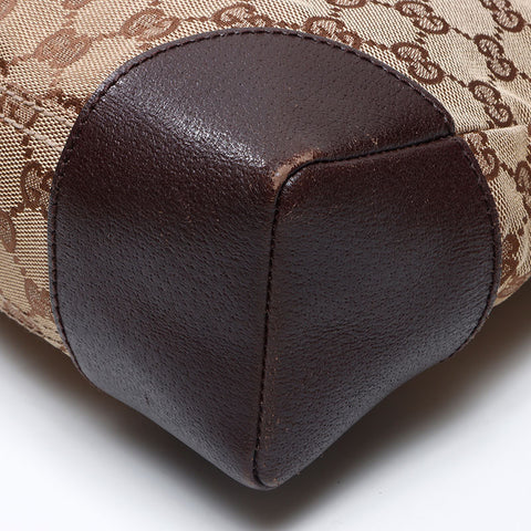 GUCCI GG canvas Shoulder Bag Brown WS14520
