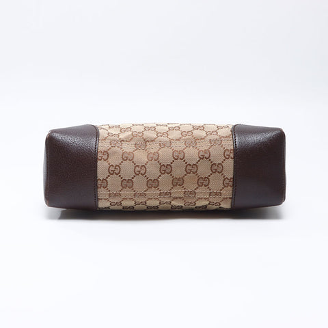 GUCCI GG canvas Shoulder Bag Brown WS14520