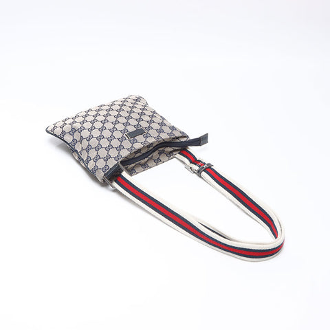 GUCCI GG canvas Shoulder Bag white WS14524