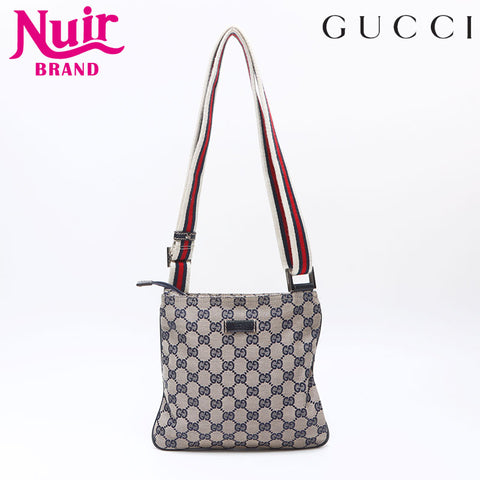 GUCCI GG canvas Shoulder Bag white WS14524