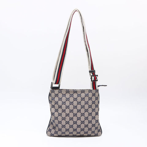GUCCI GG canvas Shoulder Bag white WS14524