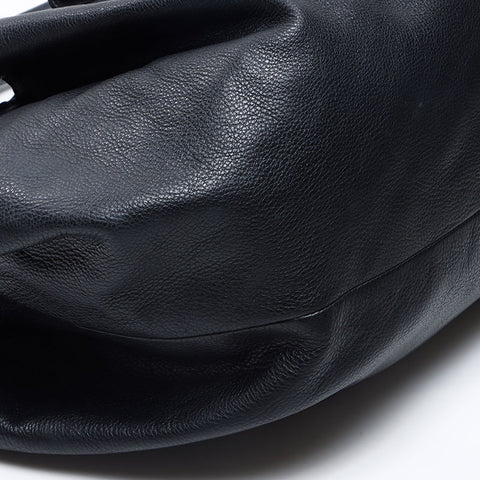 LOEWE Nappa Aire Large Leather Anagram Handbag black WS14527