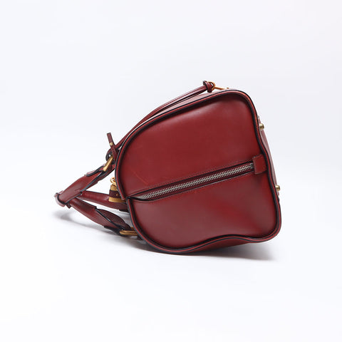 Chloe Paddington Leather Boston bag Brown WS14531