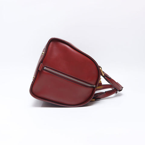 Chloe Paddington Leather Boston bag Brown WS14531